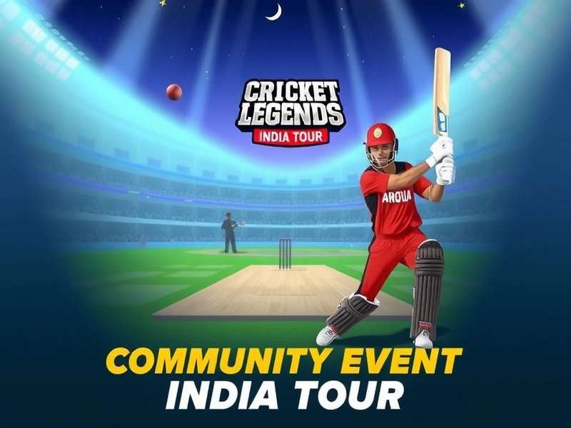 Cricket Legends India Tour Game Banner